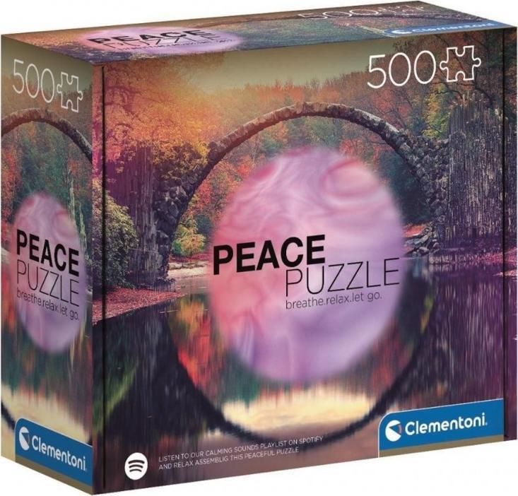 Puzzle Clementoni Peace - Mindful Reflection, 500 piese