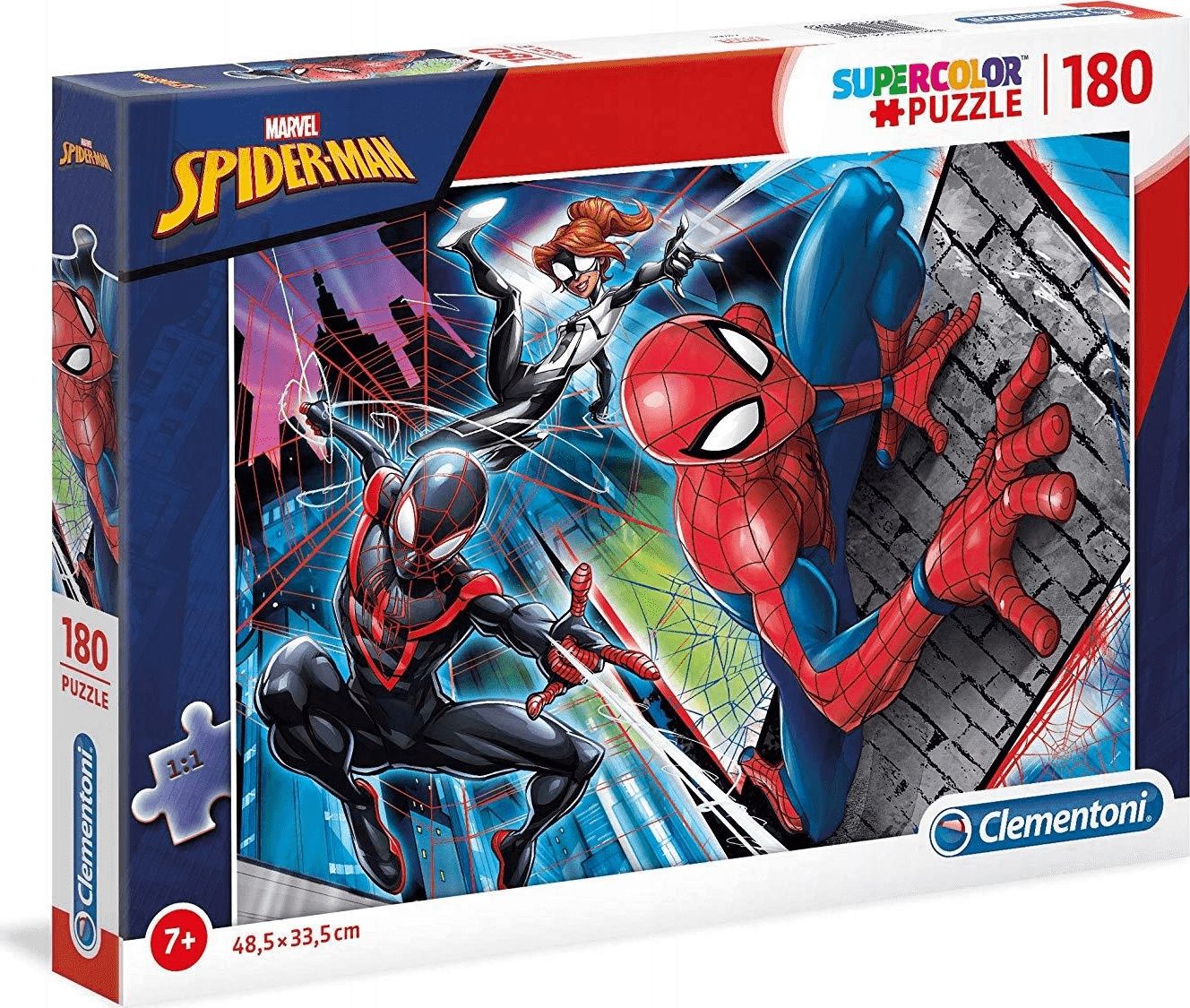 Puzzle Clementoni SuperColor Marvel Spider-man, 180 piese