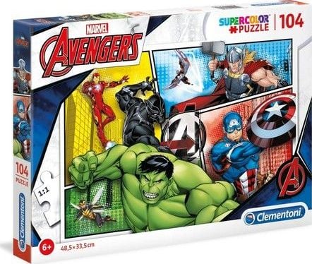 Puzzle Clementoni - The Avengers, 104 piese