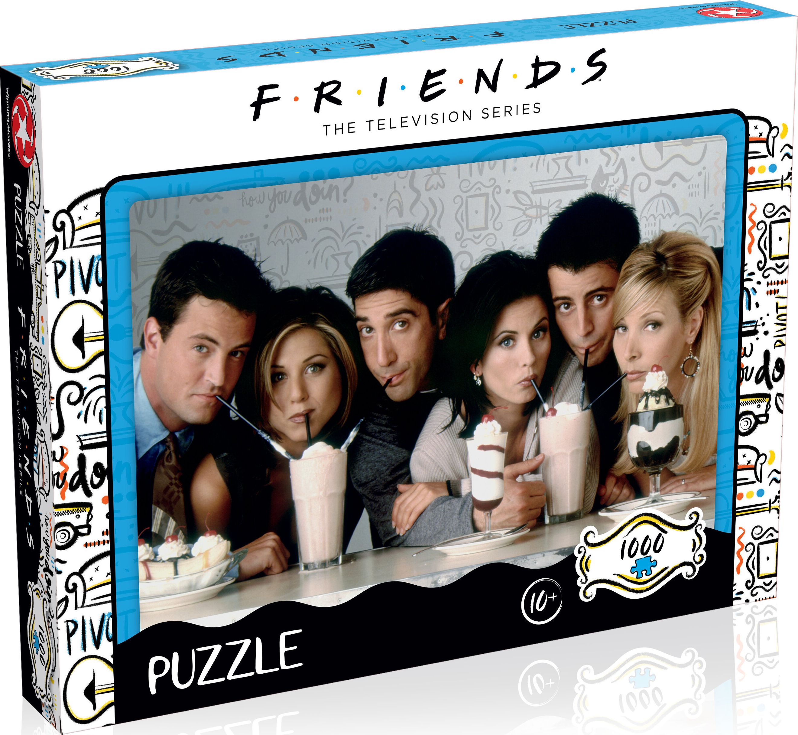 Puzzle Friends Milkshake, 1000 piese