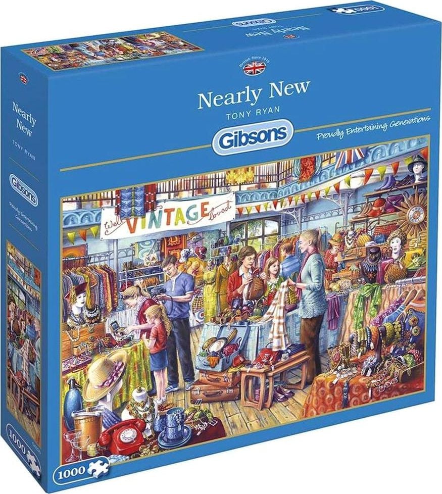 Puzzle Gibsons - Nearly New, 1.000 piese (65110)