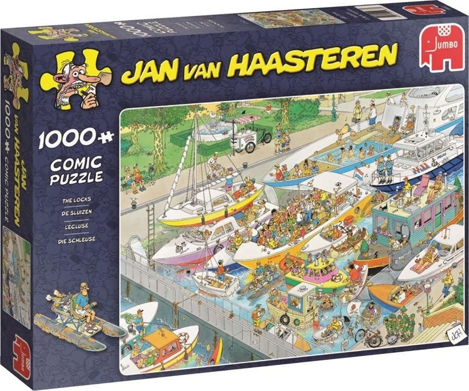 Puzzle Jumbo 1000 Haasteren Waterlock G3