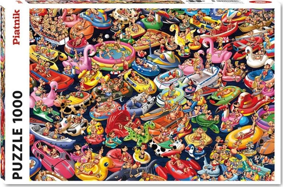Puzzle Piatnik `Floating around`, 1000 piese, dimensiune 68 x 48 cm