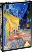 Puzzle Piatnik `Vincent van Gogh - Terasa de cafenea seara`, 1000 piese, dimensiune 68 x 48 cm