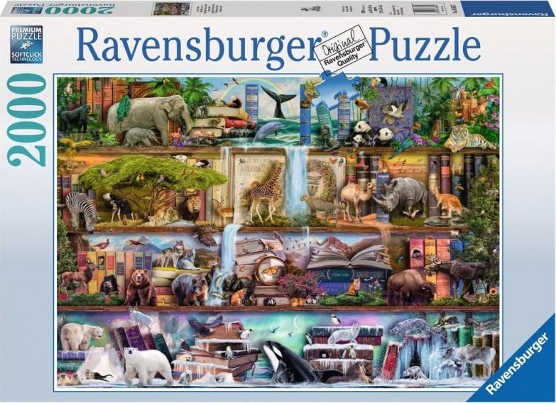 Puzzle Ravensburger - Animale, 2.000 piese (16652)