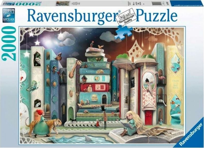 Puzzle Ravensburger - Bulevardul povestilor, 2000 piese