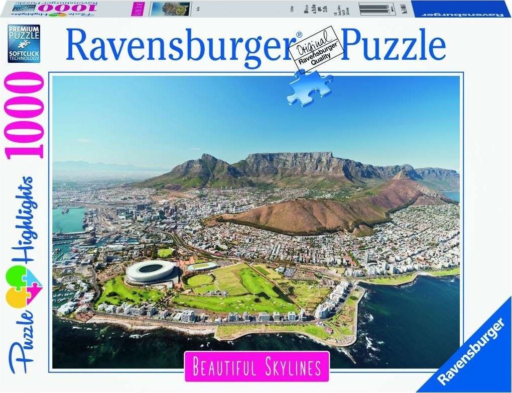 Puzzle Ravensburger - Cape Town, South Africa, 1.000 piese (14084)