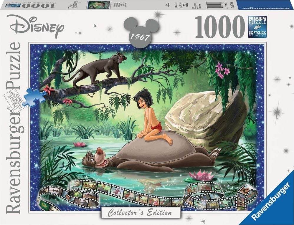 Puzzle Ravensburger - Cartea Junglei, 1.000 piese (19744)