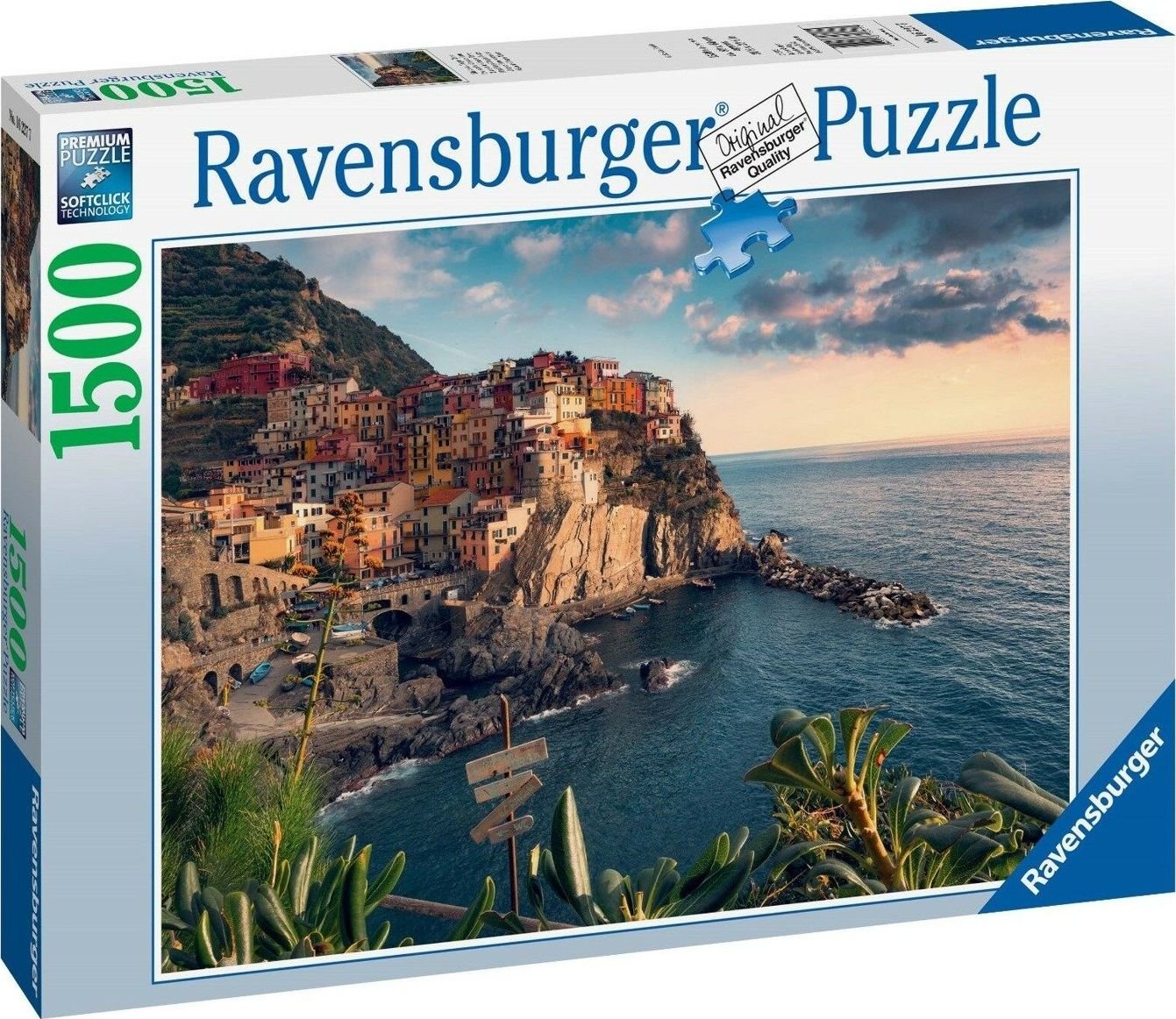 Puzzle Ravensburger - Cinque Terre, 1500 piese