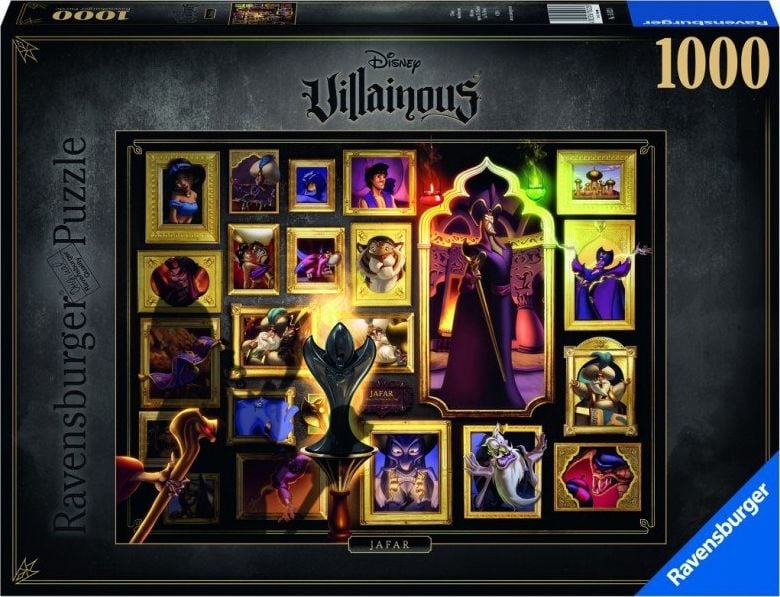 Puzzle Ravensburger - Disney Villainous, Jafar, 1.000 piese (15023)