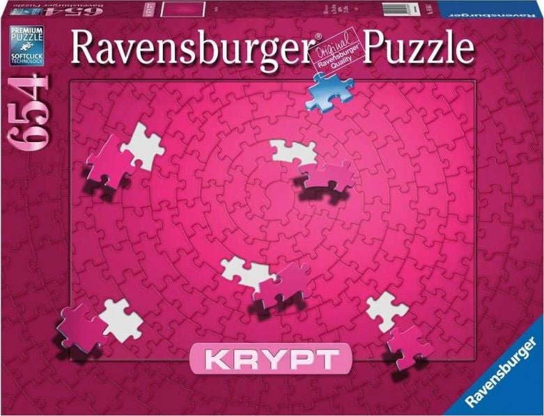 Puzzle Ravensburger - Krypt Roz, 654 piese dificile (16564)