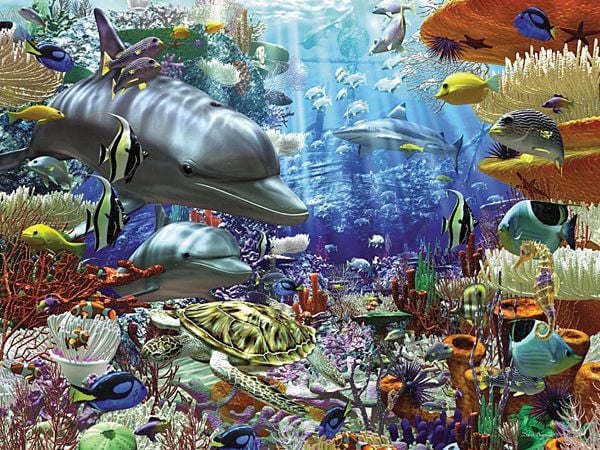 Puzzle Ravensburger - Minunile oceanului, 3000 piese