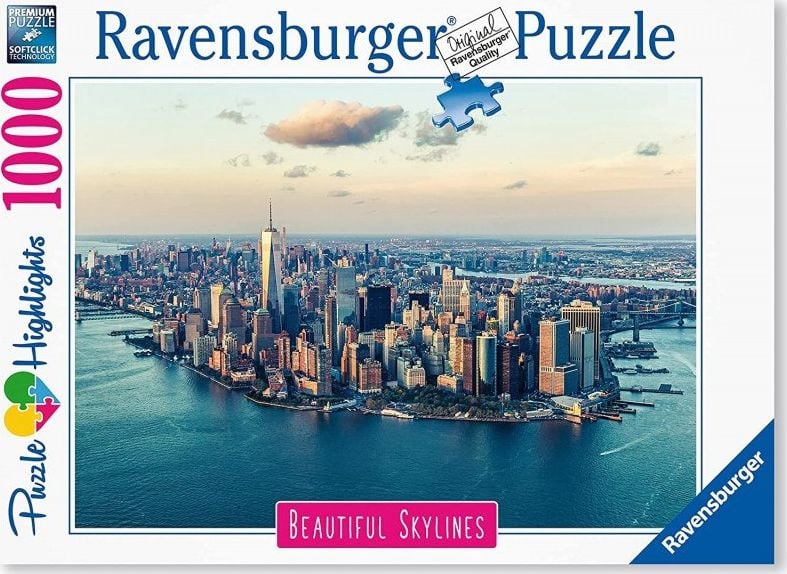 Puzzle Ravensburger - New York, 1.000 piese (14086)