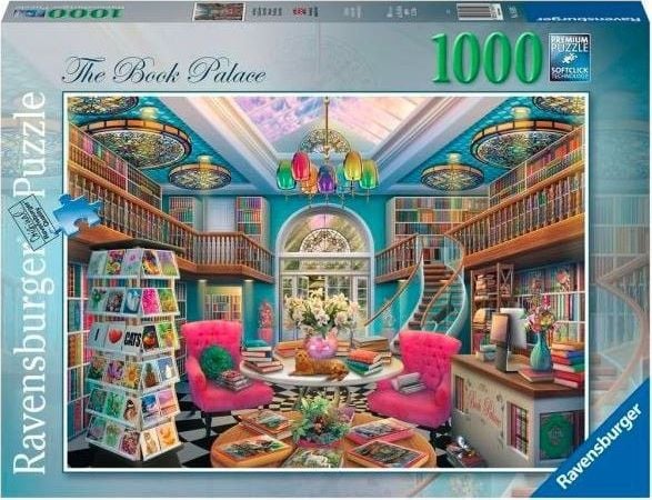Puzzle Ravensburger - Palatul cartilor, 1000 piese