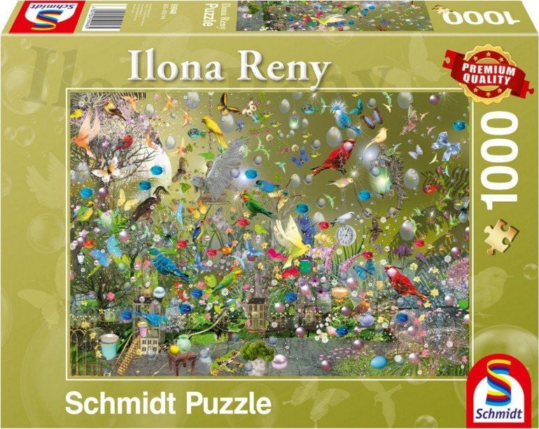 Puzzle SCHMIDTS 1000 piese ILONA RENA Papagali in jungla