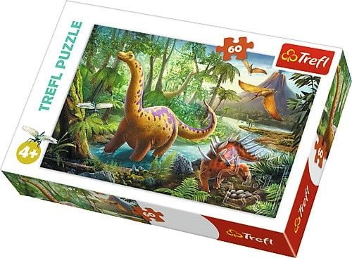 Puzzle Trefl 60 Migratia Dinozaurilor