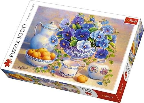 Puzzle Trefl - Blue Bouquet, 1.000 piese (64817)