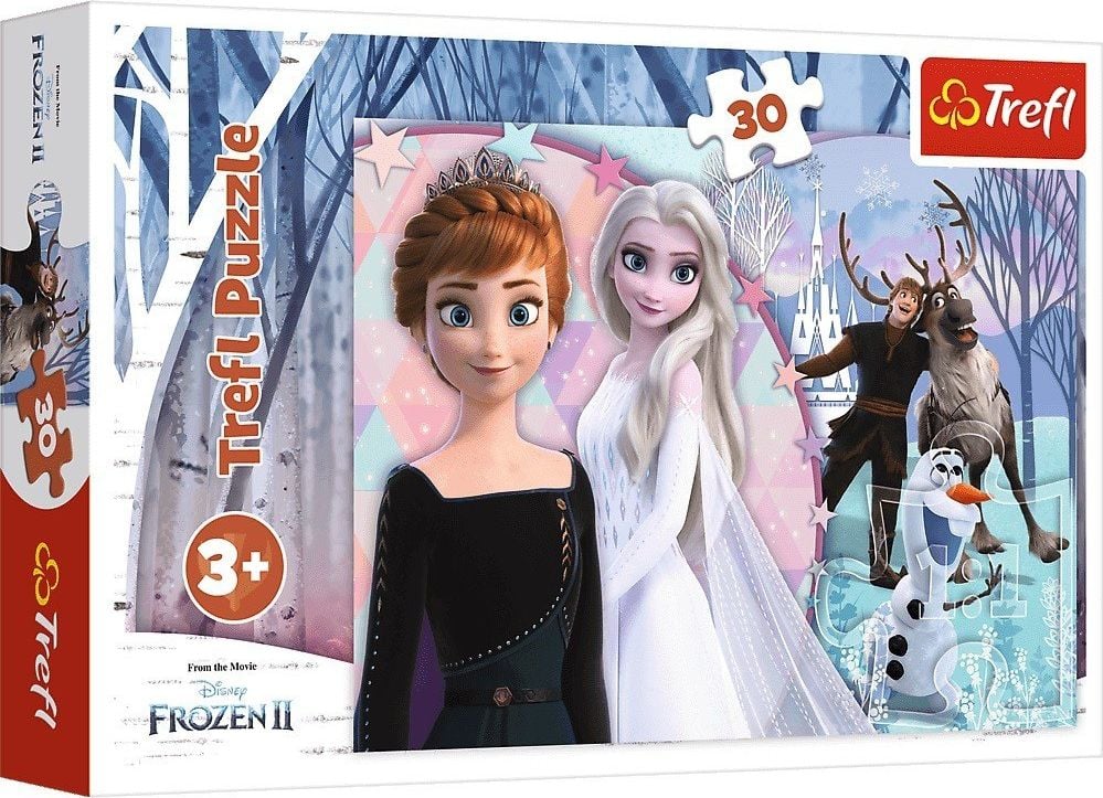 Puzzle Trefl - Disney Frozen II, Magical Frozen, 30 piese