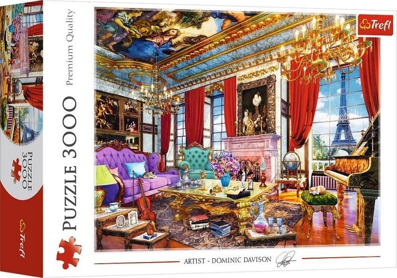 Puzzle Trefl - Palatul din Paris, 3000 piese