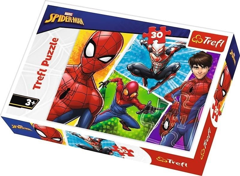 Puzzle Trefl, Spiderman si Miguel, 30 piese