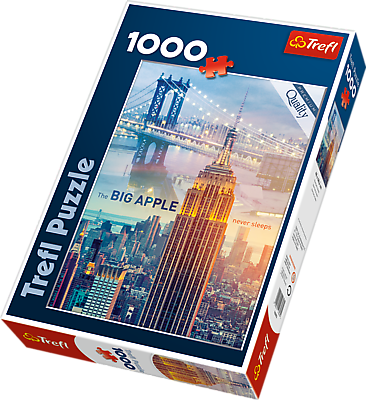 Puzzle Trefl, Zori de zi in New York, 1000 piese