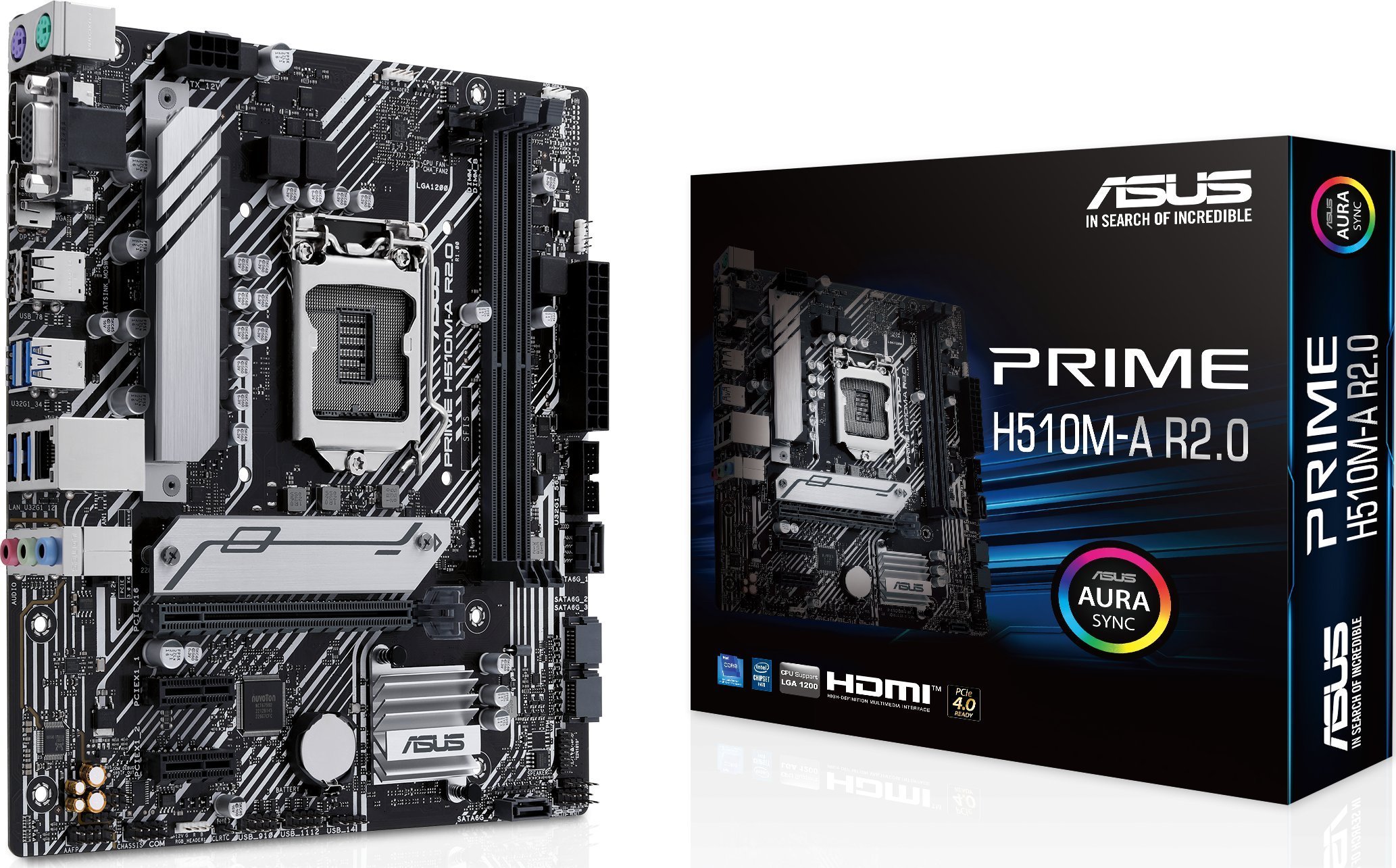 Płyta główna Asus MB ASUS Intel 1200 PRIME H510M-A R2.0