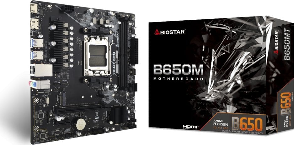 Płyta główna Biostar Biostar B650MT (B650,AM5,mATX,DDR5)