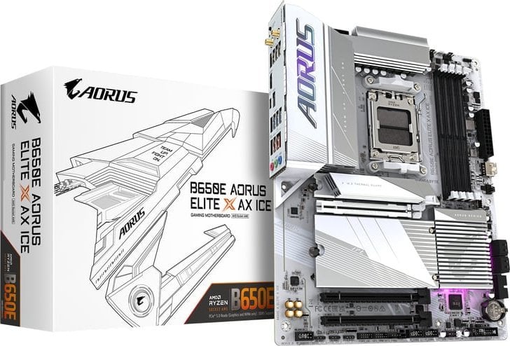 Płyta główna Gigabyte Gigabyte B650E A Elite X ICE (B650,AM5,ATX,DDR5)
