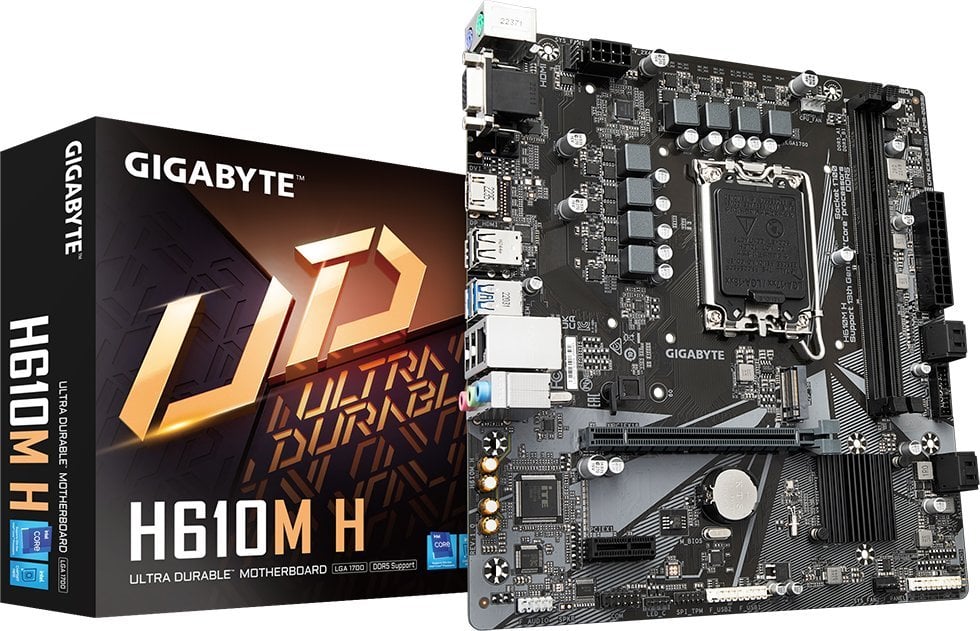 Placa de bază Gigabyte H610M H (rev. 1.0) Intel H610 Express LGA 1700 micro ATX