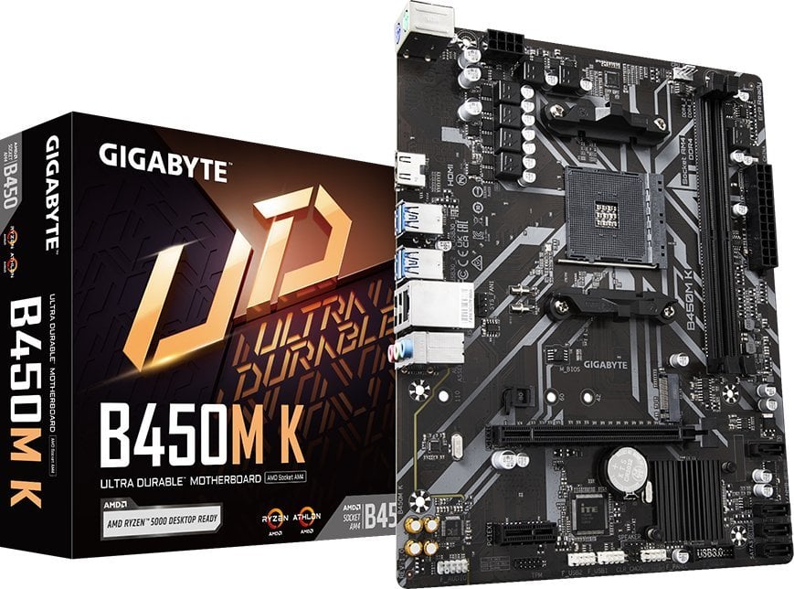 Placa de baza Gigabyte B450M K