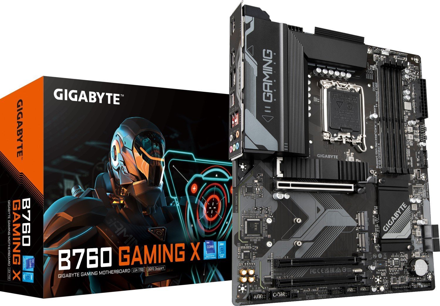 Placa de baza Gigabyte B760 GAMING X s1700 4DDR5 DP/HDMI ATX