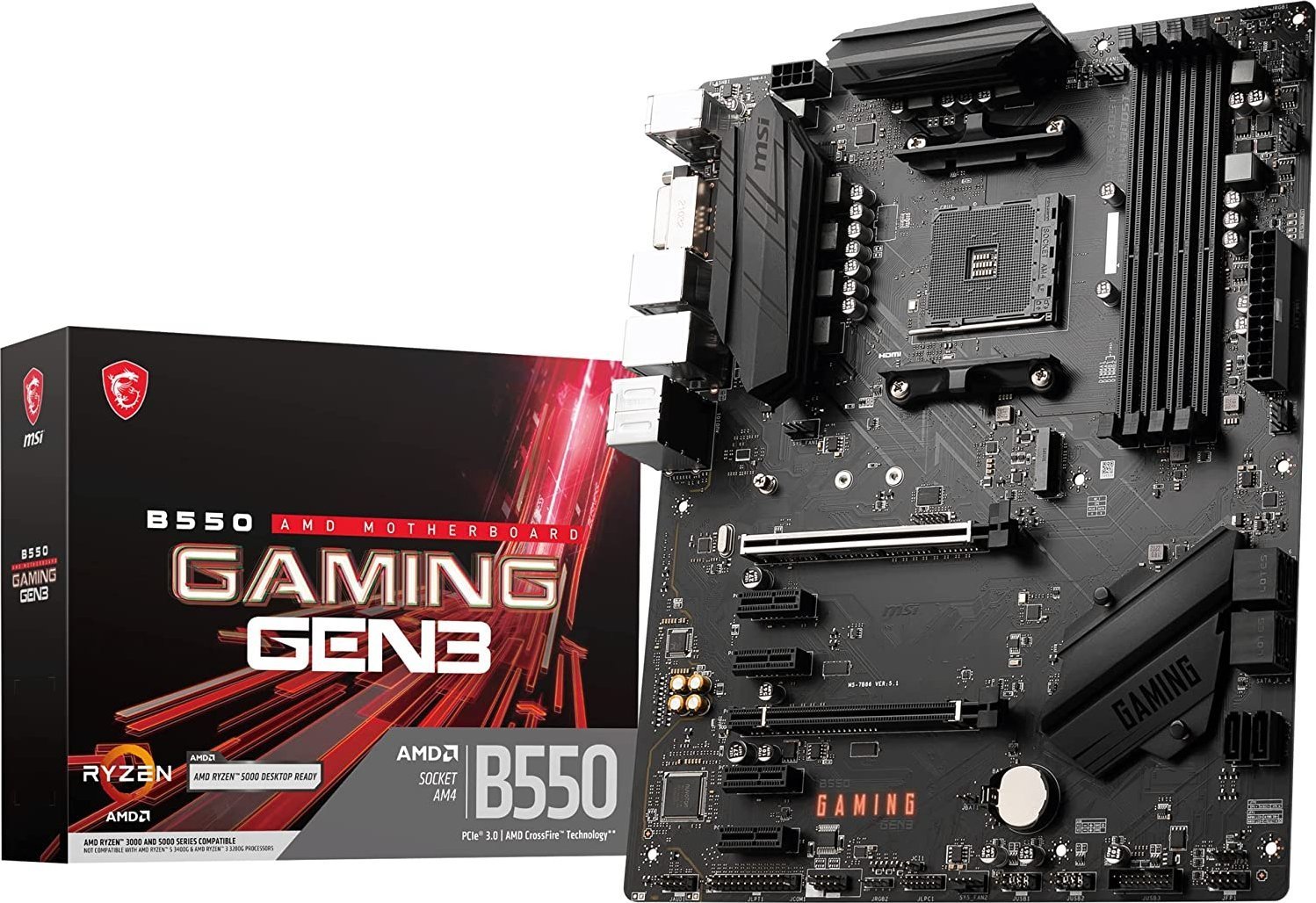 Placa de baza MSI B550 GAMING GEN3