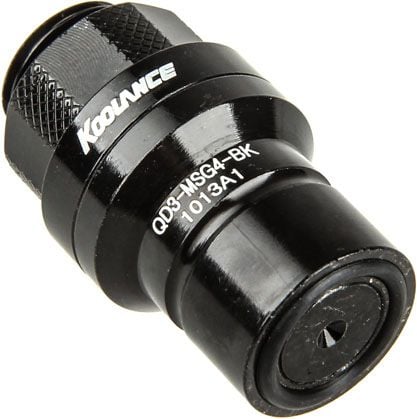 QD3 No-Spill QuickLock 1/4“, negru (QD3-MSG4-BK)