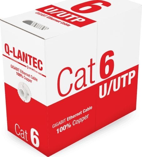 Q-Lantec Cablu de retea UTP cat.6 PVC Eca Q-LANTEC - 10 ani garantie - Q-LANTEC