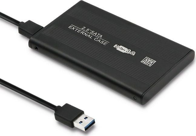 Qoltec HDD/SSD 2.5` SATA3 - dofă USB 3.0 (51861)