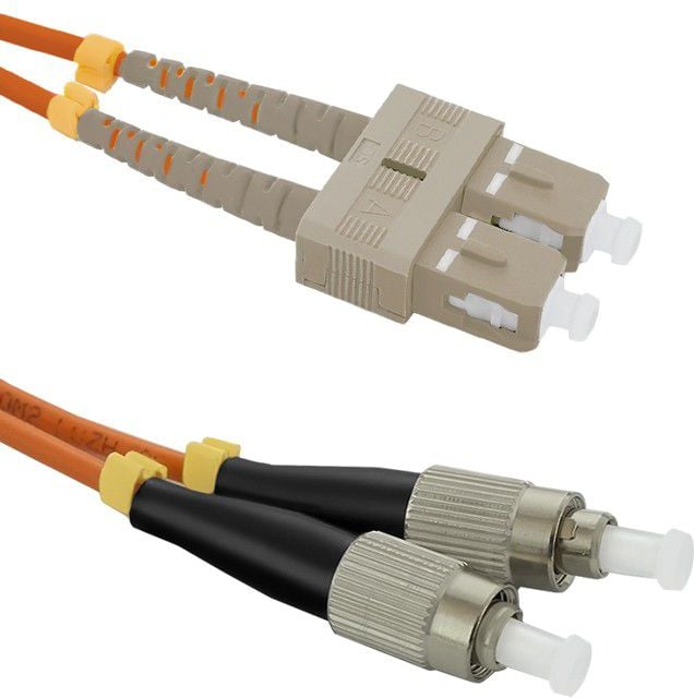 Qoltec Optic Patchcord SC/UPC - FC/UPC MM 50/125 OM2 1m (54047)