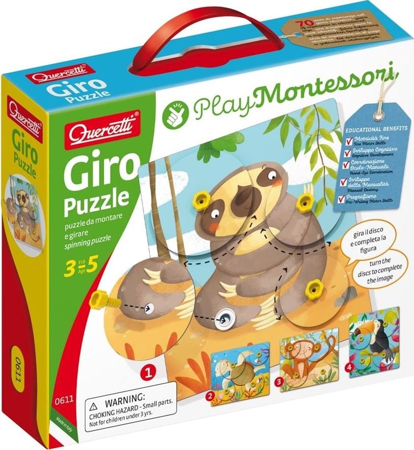 Giro Puzzle Montessori Quercetti