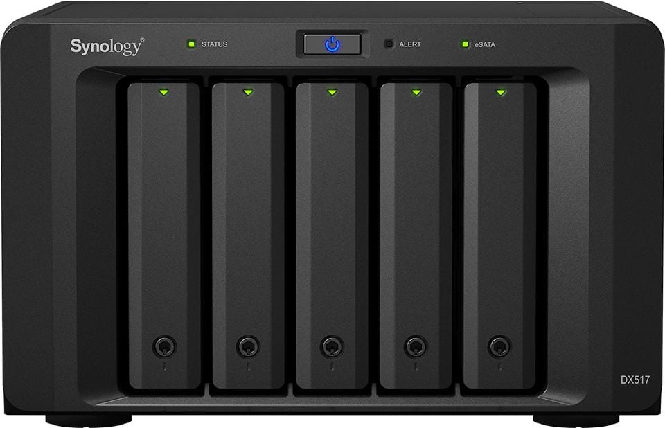 NAS - Rack Hard-disk synology DX517 raft 5x0HDD turn