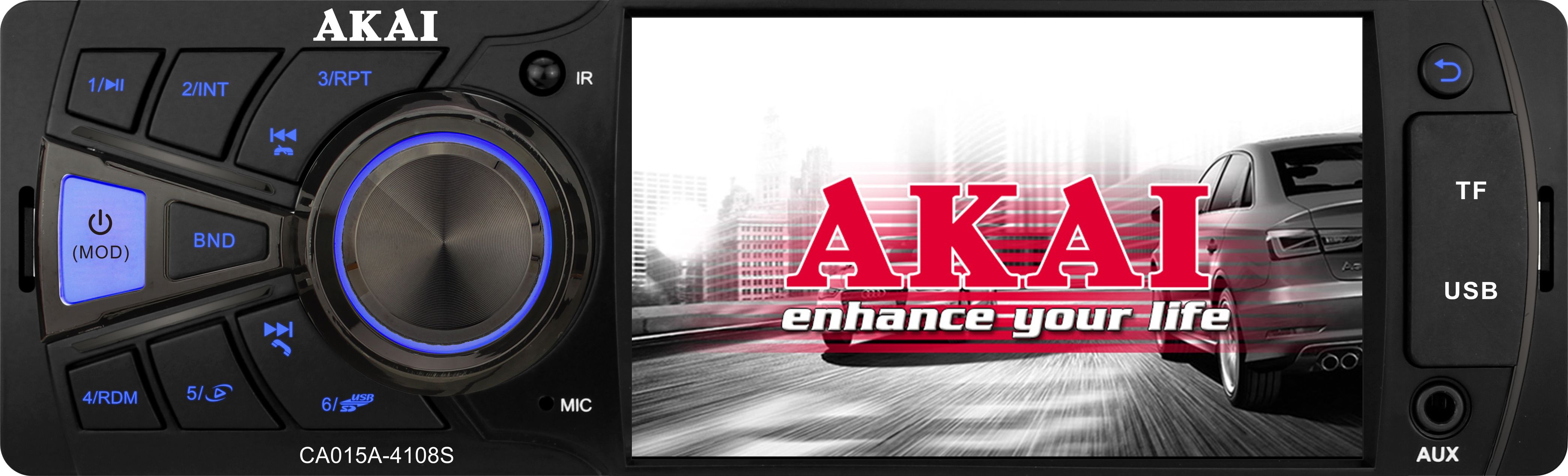 Radio auto Akai CA015A-4108S