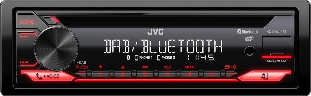 Radio, CD, DVD player auto - Radio auto JVC JVC KD-DB622BT-ANT