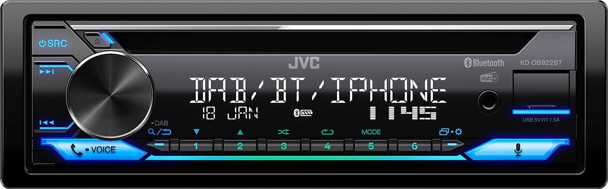 Radio, CD, DVD player auto - Radio auto JVC JVC KD-DB922BT