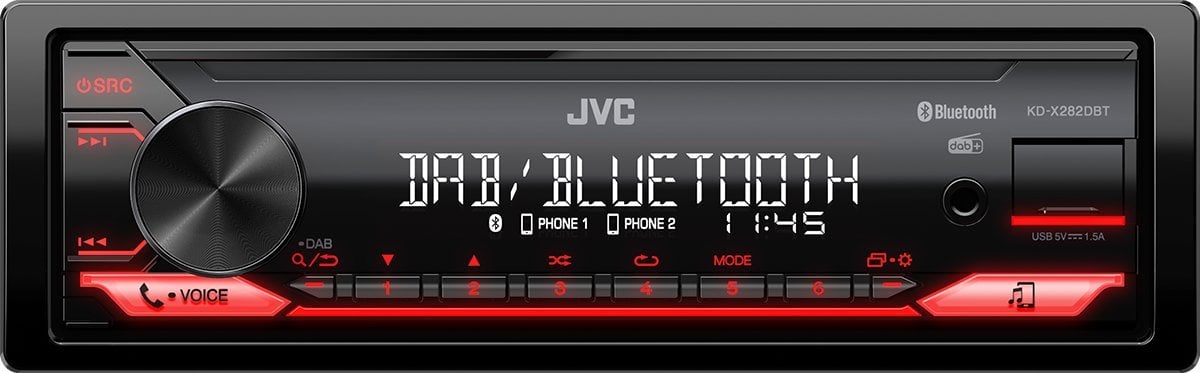 Radio, CD, DVD player auto - Radio auto JVC JVC KD-X282DBT