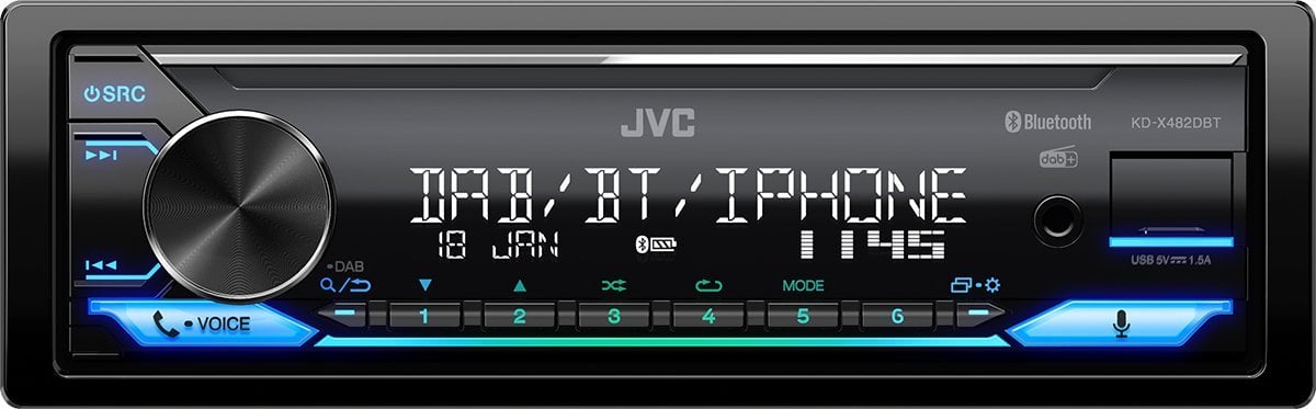 Radio, CD, DVD player auto - Radio auto JVC JVC KD-X482DBT