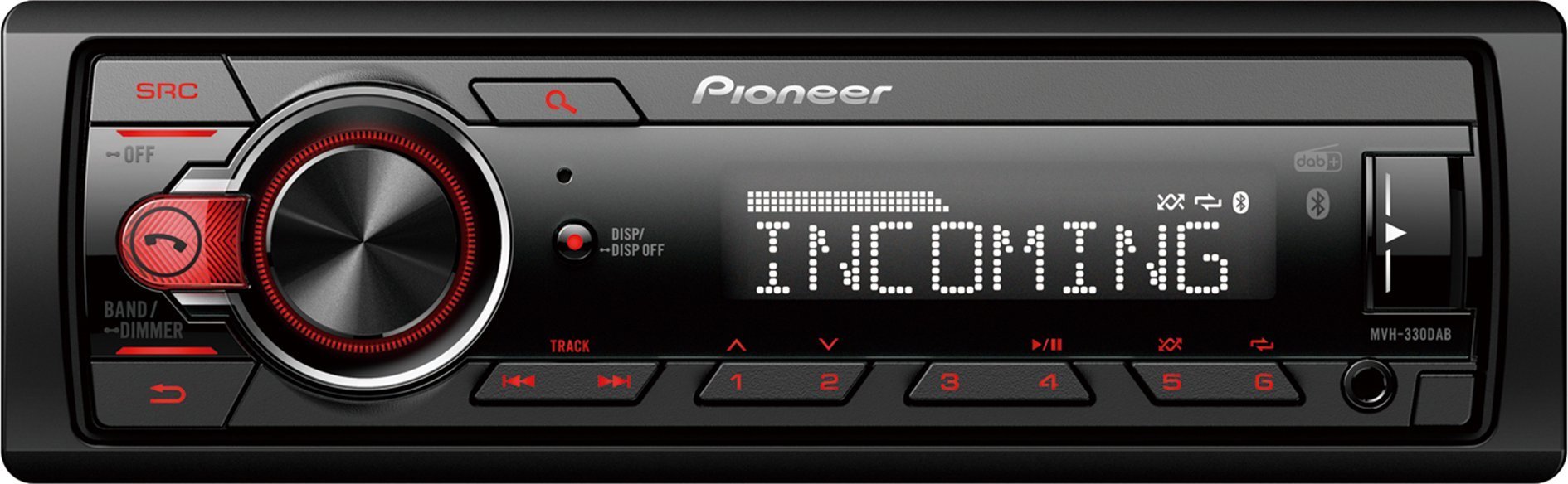 Radio, CD, DVD player auto - Radio auto Pioneer Pioneer MVH-330DABAN cu antenă DAB