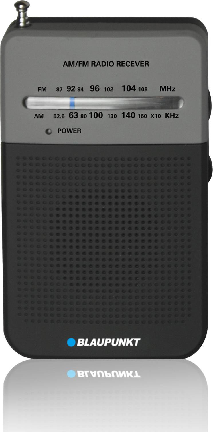 Radio portabil Blaupunkt PR3BK, AM / FM, Gri / Negru
