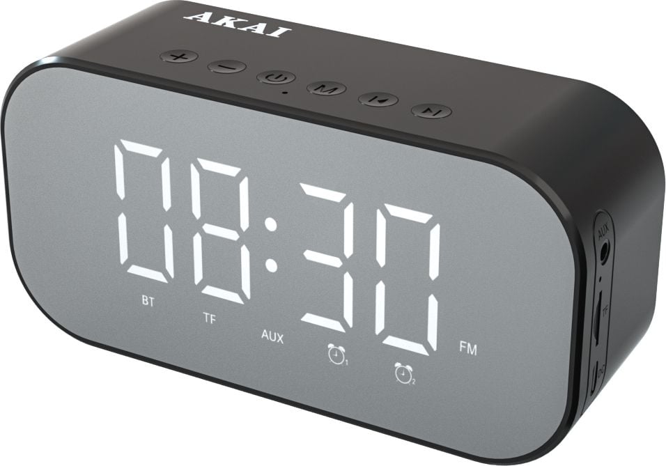 Radio cu ceas Akai CLOCK RADIO BLUETOOTH AKAI ABTS-C5