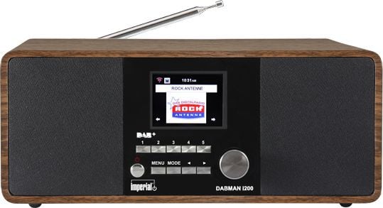 Radio cu ceas imperial i200 DABMAN Brown (22-230-00)