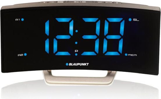 Radio FM Digital cu ceas Blaupunkt CR7BK, Negru