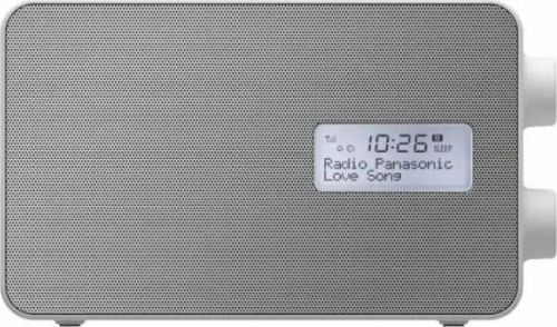 Radio FM Panasonic , RF-D30BTEG-W, DAB+, BT, Ceas cu alarma