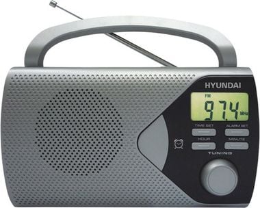 Radio, Hyundai PR200S , Analog , Mono , Ceas , Argintiu